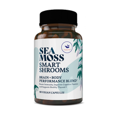 Load image into Gallery viewer, SEA MOSS + SMART SHROOMS CAPSULES | Brain and body functional support