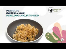Load and play video in Gallery viewer, GOLD SEA MOSS | Marine algae superfood