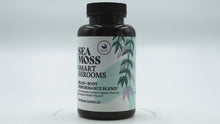 Load and play video in Gallery viewer, SEA MOSS + SMART SHROOMS CAPSULES | Brain and body functional support
